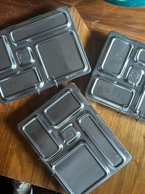 3 PlanetBox Lunchbox Rover Stainless Steel Bento Lunchbox